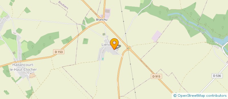 localisation de l'entreprise MONSIEUR WARREN BONNEMAIN  LIERVILLE