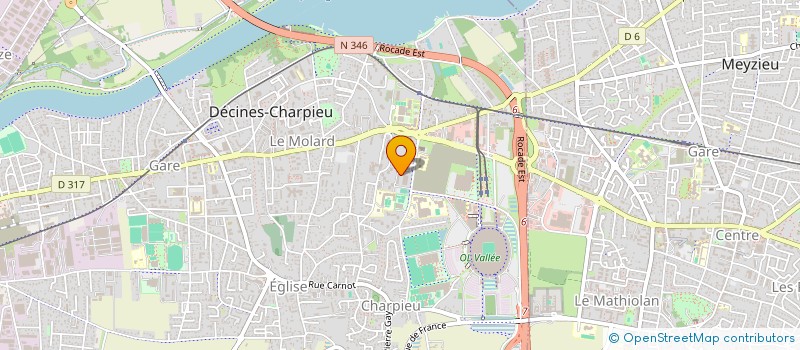 localisation de l'entreprise MONSIEUR WARREN BROU  DECINES-CHARPIEU