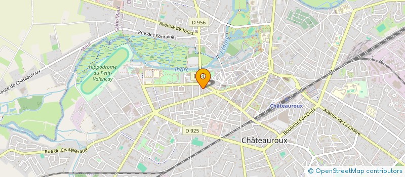 localisation de l'entreprise MONSIEUR WARREN DRIFFILL à CHATEAUROUX