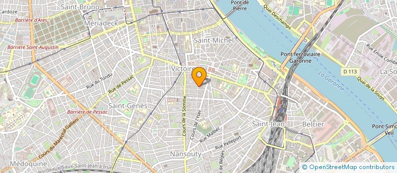 localisation de l'entreprise MONSIEUR WARREN DUBRANA  BORDEAUX