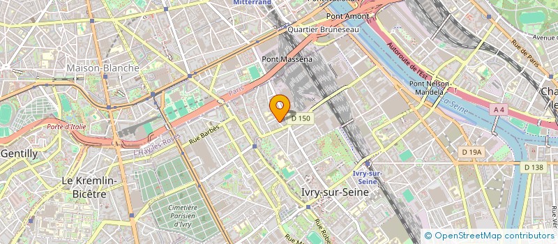 localisation de l'entreprise MONSIEUR WARREN ELLIS  IVRY-SUR-SEINE