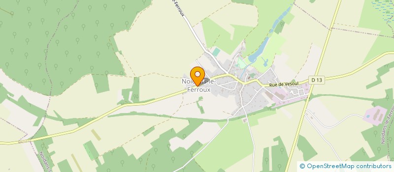 localisation de l'entreprise MONSIEUR WARREN FERRARI  NOIDANS-LE-FERROUX