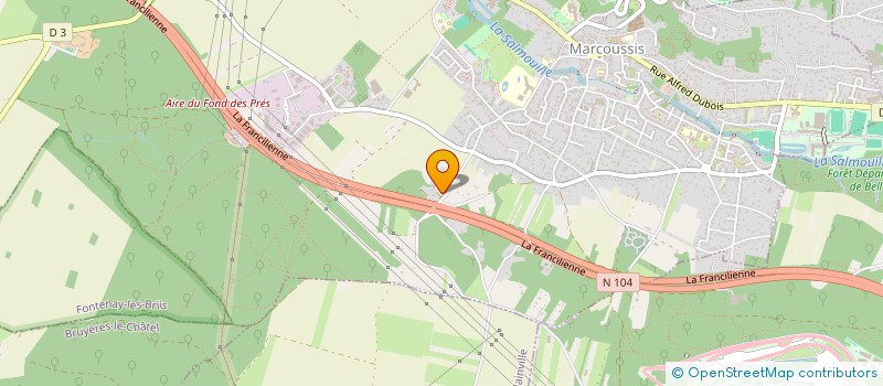 localisation de l'entreprise MONSIEUR WARREN HUG  MARCOUSSIS