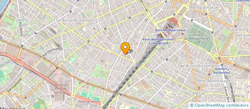 localisation de l'entreprise MONSIEUR WARREN LECHEVALLIER  PARIS