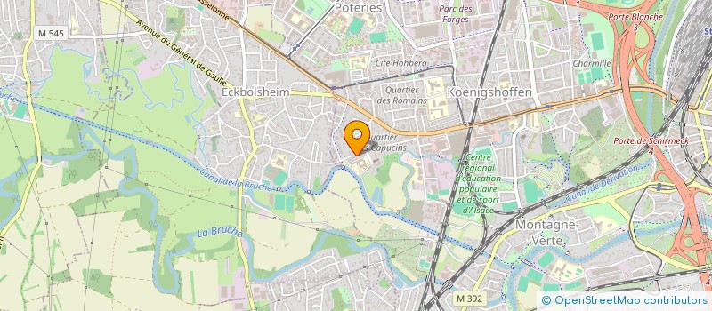 localisation de l'entreprise MONSIEUR WARREN LOMBILO  STRASBOURG