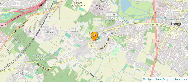 localisation de l'entreprise MONSIEUR WARREN SAINT-GERMAIN  SAULX-LES-CHARTREUX