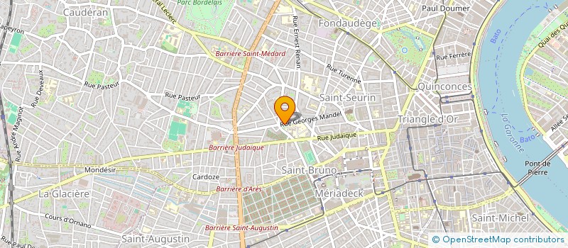 localisation de l'entreprise MONSIEUR WARREN SITRUK  BORDEAUX