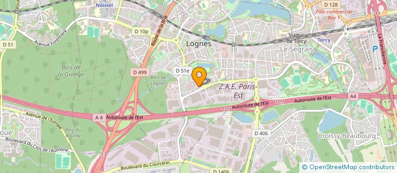 localisation de l'entreprise MONSIEUR WARREN TRAN à LOGNES