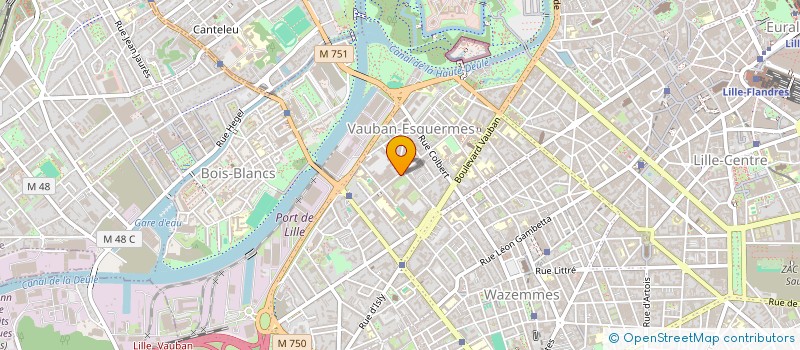 localisation de l'entreprise MONSIEUR WARREN ZEBA  LILLE