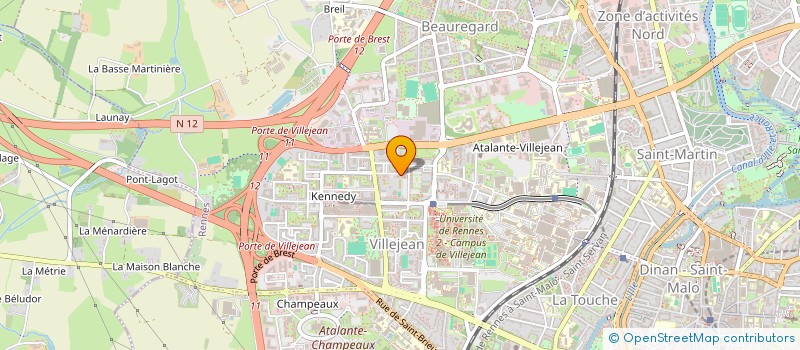 localisation de l'entreprise MONSIEUR WARSAMA ALI ABDILLAHI  RENNES