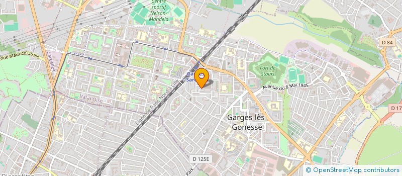 localisation de l'entreprise MONSIEUR WASEEM MUHAMMAD  GARGES-LES-GONESSE