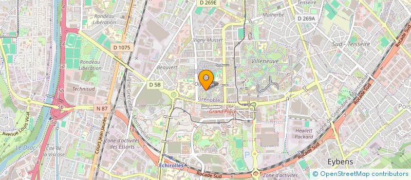 localisation de l'entreprise MONSIEUR WASEEM YOUSEFZAI  GRENOBLE