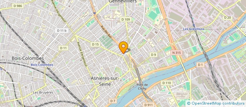 localisation de l'entreprise MONSIEUR WASHINGTON REYES MORA à ASNIERES-SUR-SEINE