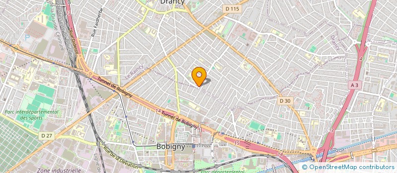 localisation de l'entreprise MONSIEUR WASHINGTON RIBEIRO  DRANCY