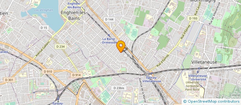 localisation de l'entreprise MONSIEUR WASIM ABDELMASIH  DEUIL-LA-BARRE