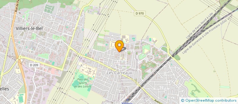 localisation de l'entreprise MONSIEUR WASIM KHAN MAROOF  VILLIERS-LE-BEL