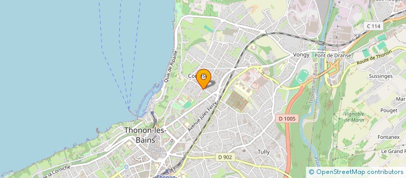 localisation de l'entreprise MONSIEUR WASITPHON THONTHAN à THONON-LES-BAINS