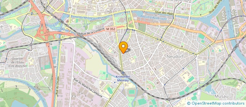 localisation de l'entreprise MONSIEUR WASIULLAH MASOOM  STRASBOURG