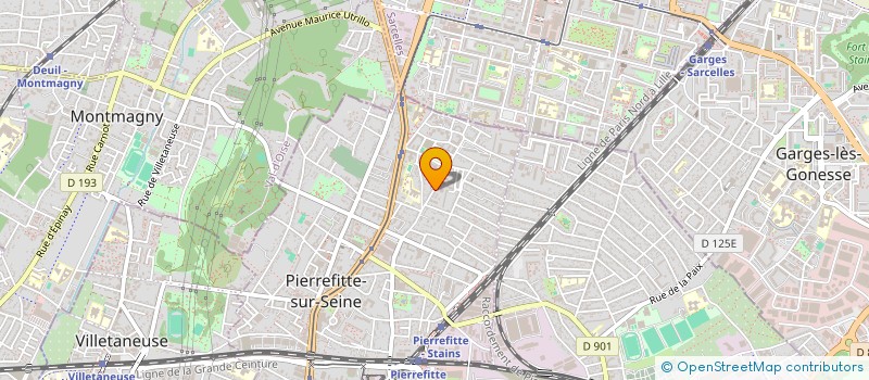 localisation de l'entreprise MONSIEUR WASIULLAH MIAKHIL à PIERREFITTE-SUR-SEINE