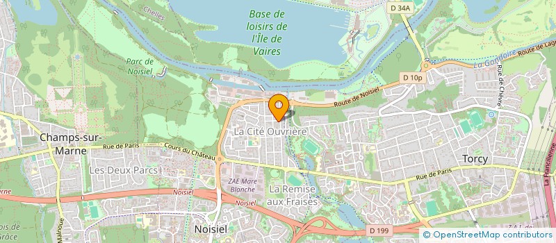 localisation de l'entreprise MONSIEUR WASLEY DE OLIVEIRA SILVA BAPTISTELLA  NOISIEL