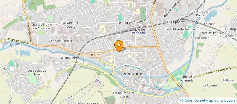 localisation de l'entreprise MONSIEUR WASSAF CHEBBI  VENDOME