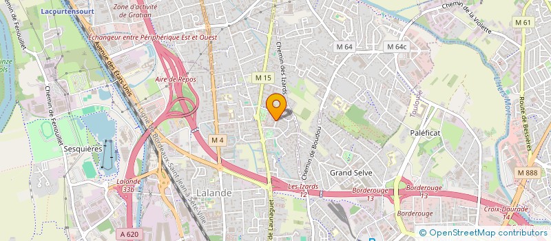 localisation de l'entreprise MONSIEUR WASSEF SAOUDI  TOULOUSE