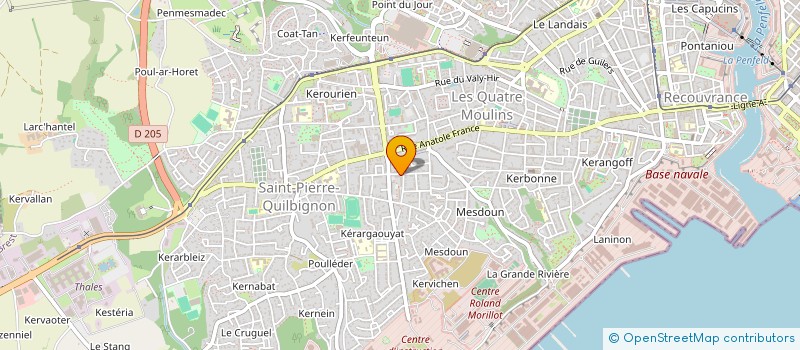 localisation de l'entreprise MONSIEUR WASSEM SAHIMI à BREST