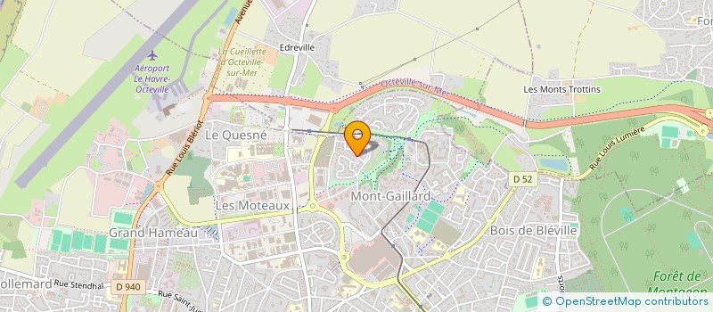 localisation de l'entreprise MONSIEUR WASSIL AGGOU  LE HAVRE