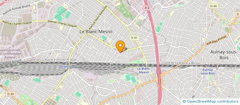 localisation de l'entreprise MONSIEUR WASSIL BENJADDI à LE BLANC-MESNIL