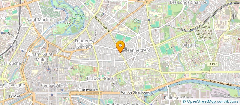 localisation de l'entreprise MONSIEUR WASSIL KRAIKER  RENNES