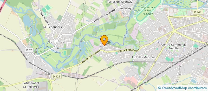 localisation de l'entreprise MONSIEUR WASSIL SMAILI à CHATEAUROUX