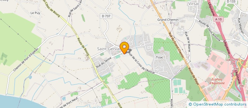 localisation de l'entreprise MONSIEUR WASSILE ZAAGOUG  SAINT-GERVAIS