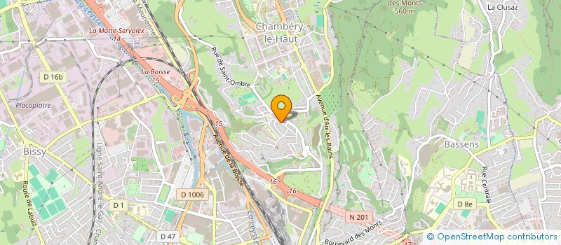 localisation de l'entreprise MONSIEUR WASSIM ADJABI  CHAMBERY