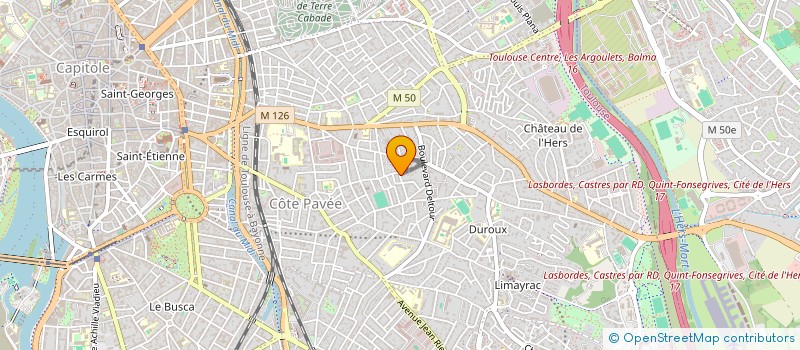 localisation de l'entreprise MONSIEUR WASSIM ALAYA  TOULOUSE