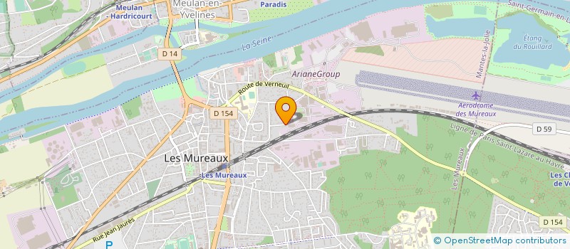 localisation de l'entreprise MONSIEUR WASSIM ALI-CHOURFA à LES MUREAUX