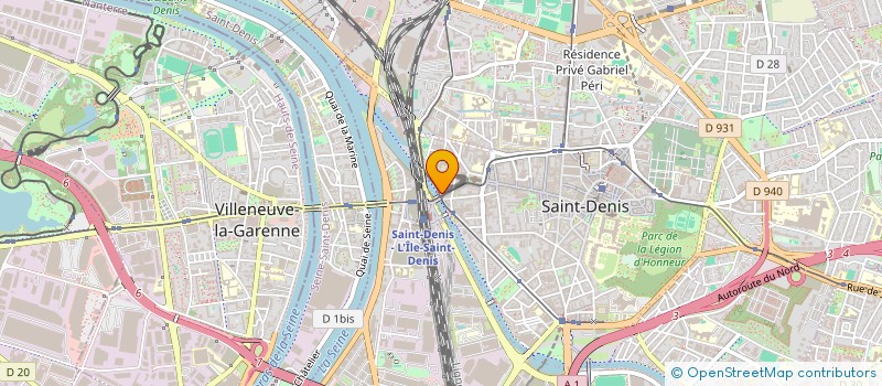 localisation de l'entreprise MONSIEUR WASSIM ASAADI  SAINT-DENIS