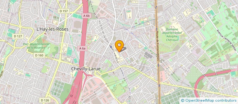 localisation de l'entreprise MONSIEUR WASSIM AYYATI  CHEVILLY-LARUE