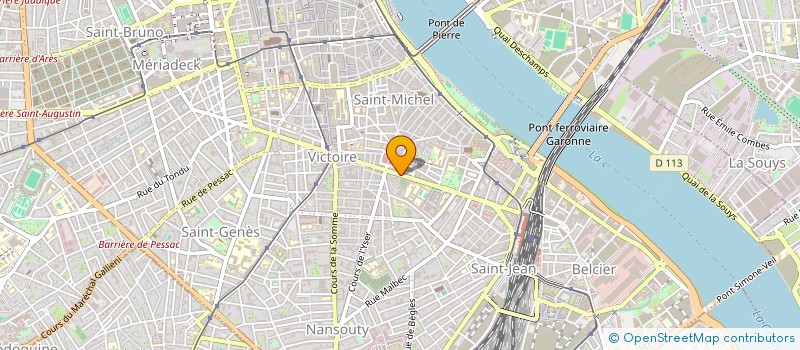 localisation de l'entreprise MONSIEUR WASSIM AZHAR  BORDEAUX