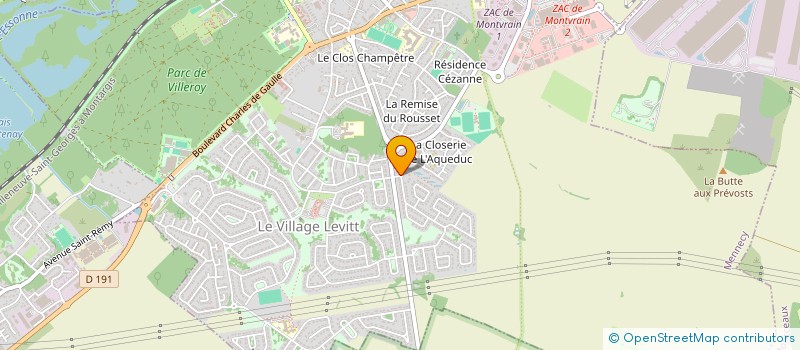 localisation de l'entreprise MONSIEUR WASSIM BEN HADJ SALAH à CORBEIL-ESSONNES