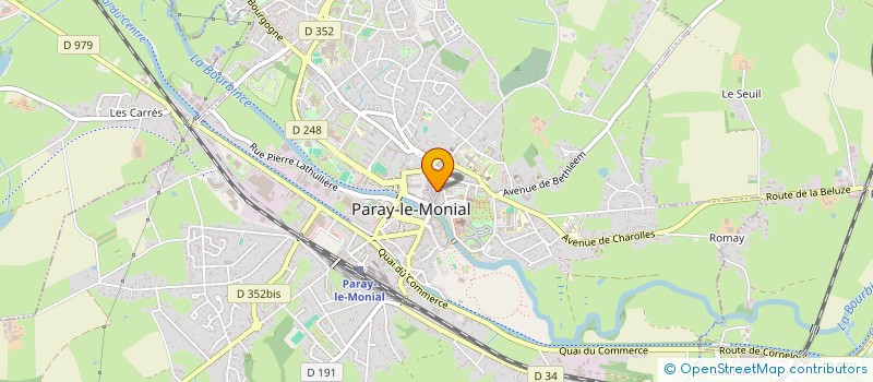 localisation de l'entreprise MONSIEUR WASSIM BEN RYM  PARAY-LE-MONIAL