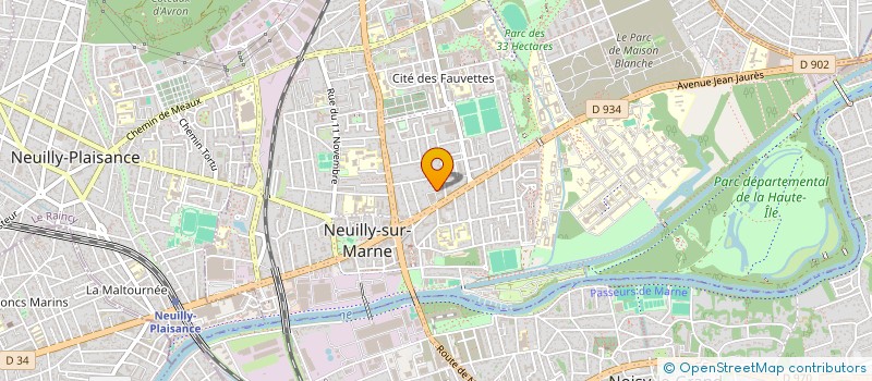 localisation de l'entreprise MONSIEUR WASSIM BEN SALEM  ROSNY-SOUS-BOIS