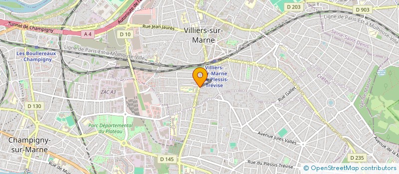 localisation de l'entreprise MONSIEUR WASSIM BEN YOUNES  VILLIERS-SUR-MARNE