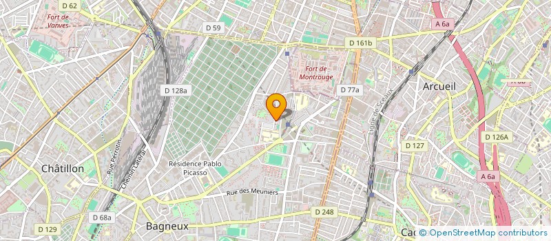 localisation de l'entreprise MONSIEUR WASSIM BEYLOUN  COURBEVOIE