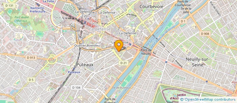 localisation de l'entreprise MONSIEUR WASSIM BOUARAKI  PUTEAUX