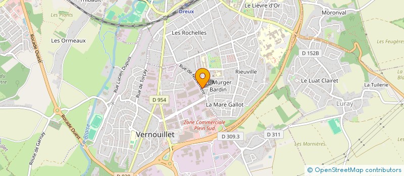 localisation de l'entreprise MONSIEUR WASSIM BRAHIMI à DREUX