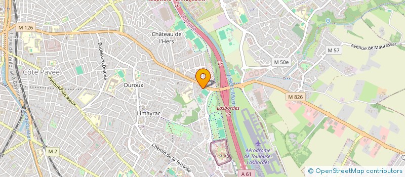 localisation de l'entreprise MONSIEUR WASSIM CHAREF  TOULOUSE