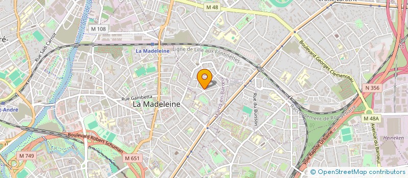 localisation de l'entreprise MONSIEUR WASSIM EL AYADI à MARCQ-EN-BARŒUL
