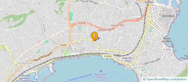 localisation de l'entreprise MONSIEUR WASSIM FATNASSI à ANTIBES