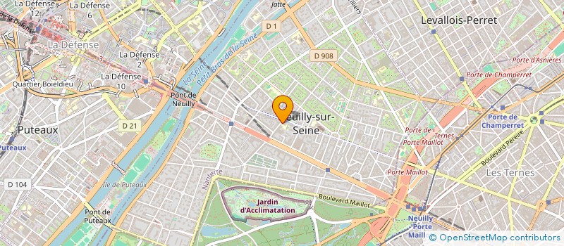 localisation de l'entreprise MONSIEUR WASSIM GHARBI à NEUILLY-SUR-SEINE