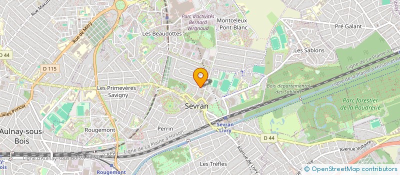 localisation de l'entreprise MONSIEUR WASSIM GHOUDI  SEVRAN